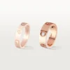Love-ring, 3 diamanter – rosaguld, diamanter – Cartier Love-ring, 3 diamanter – rosaguld, diamanter – Cartier
