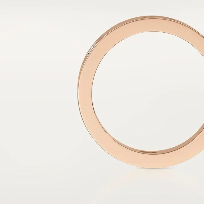 Love-ring, 3 diamanter – rosaguld, diamanter – Cartier Love-ring, 3 diamanter – rosaguld, diamanter – Cartier