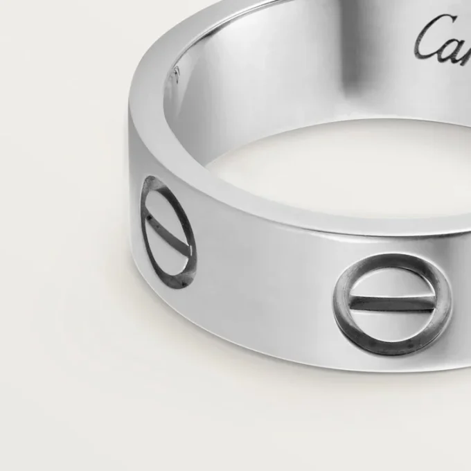 Love-ring – hvidguld, klassisk model | Cartier Us Love-ring – hvidguld, klassisk model | Cartier Us