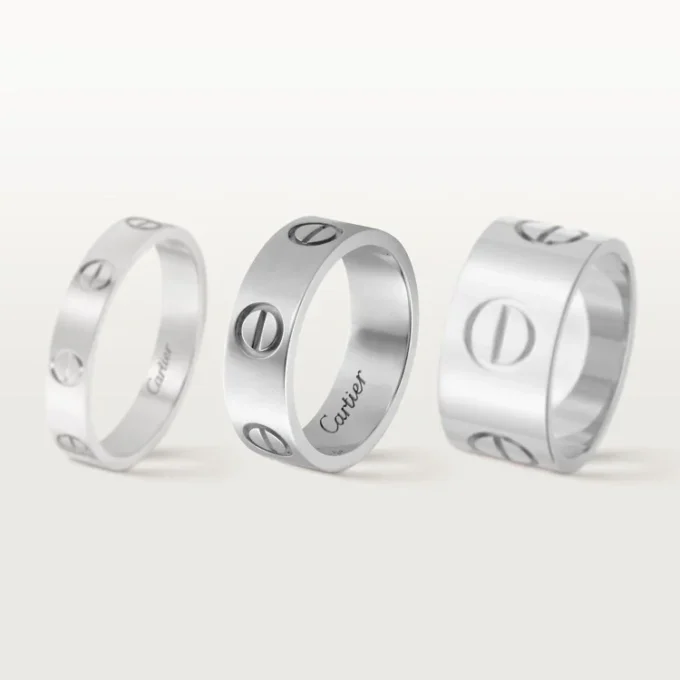 Love-ring – hvidguld, klassisk model | Cartier Us Love-ring – hvidguld, klassisk model | Cartier Us