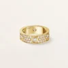 Love-ring, klassisk model, pavé, 6 diamanter Love-ring, klassisk model, pavé, 6 diamanter