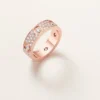 Love-ring, klassisk model, pavé, 6 diamanter Love-ring, klassisk model, pavé, 6 diamanter
