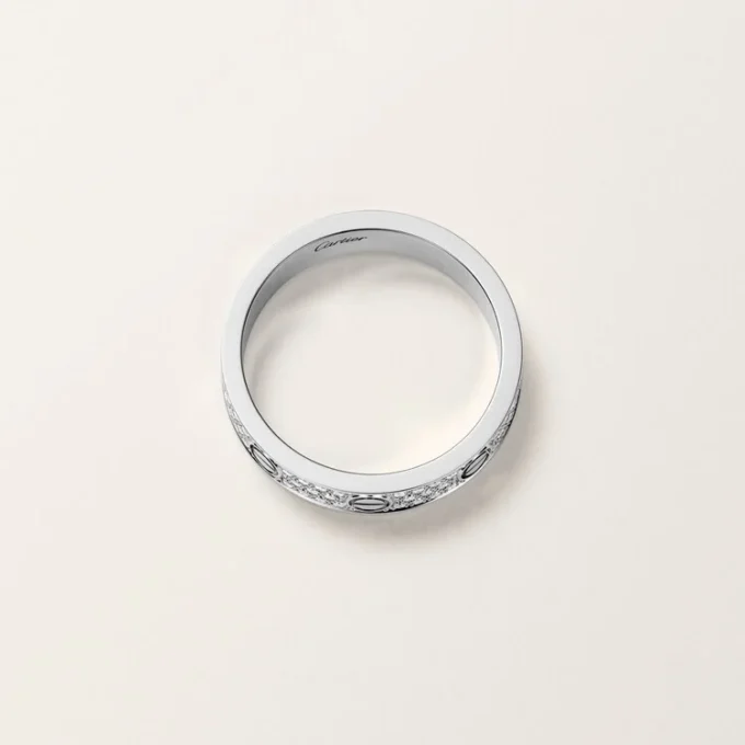 Love-ring, lille model, pavé Love-ring, lille model, pavé