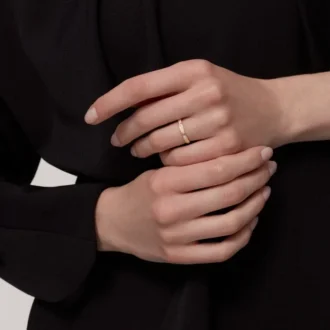 Love-ring, Sm – Gult guld, diamanter – Cartier