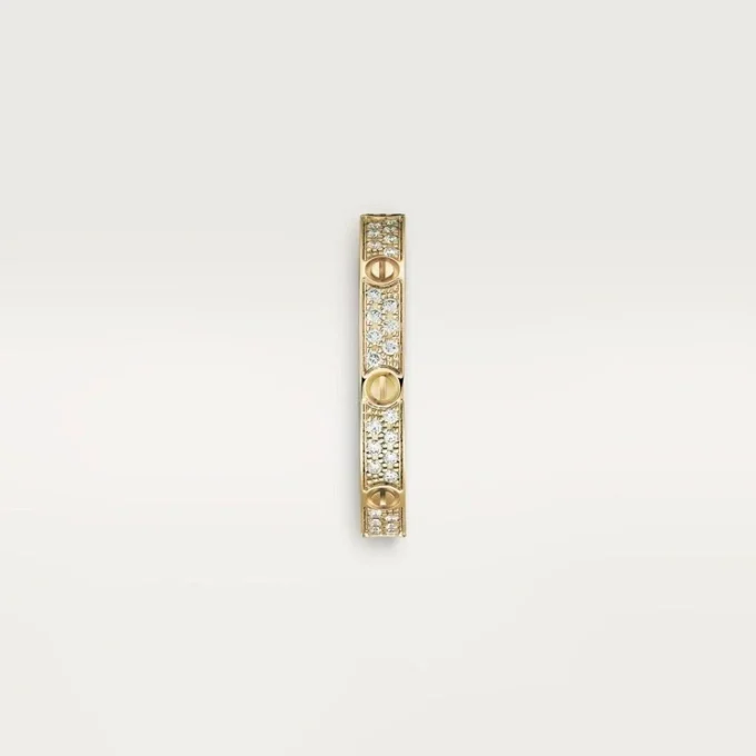Love-ring, Sm – Gult guld, diamanter – Cartier Love-ring, Sm – Gult guld, diamanter – Cartier
