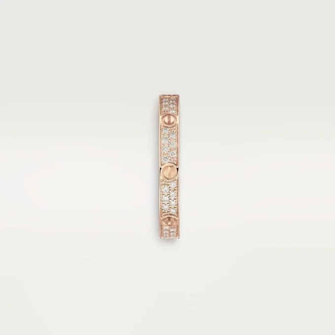Love-ring, Sm – Rosaguld, Diamanter – Cartier Love-ring, Sm – Rosaguld, Diamanter – Cartier