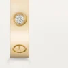 Love vielsesring, 1 diamant – gult guld, diamant – Cartier Love vielsesring, 1 diamant – gult guld, diamant – Cartier