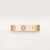 Love vielsesring, 1 diamant – gult guld, diamant – Cartier Love vielsesring, 1 diamant – gult guld, diamant – Cartier