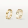 Love vielsesring, 1 diamant – gult guld, diamant – Cartier Love vielsesring, 1 diamant – gult guld, diamant – Cartier