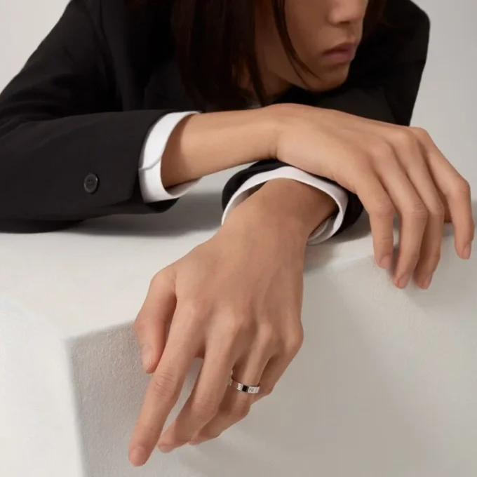 Love vielsesring, 1 diamant – hvidguld, diamant – Cartier Love vielsesring, 1 diamant – hvidguld, diamant – Cartier