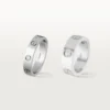 Love vielsesring, 1 diamant – hvidguld, diamant – Cartier Love vielsesring, 1 diamant – hvidguld, diamant – Cartier