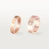 Love vielsesring, 1 diamant – rosaguld, diamant – Cartier Love vielsesring, 1 diamant – rosaguld, diamant – Cartier