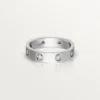 Love vielsesring, 8 diamanter – hvidguld, diamanter – Cartier Love vielsesring, 8 diamanter – hvidguld, diamanter – Cartier