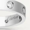 Love vielsesring, 8 diamanter – hvidguld, diamanter – Cartier Love vielsesring, 8 diamanter – hvidguld, diamanter – Cartier