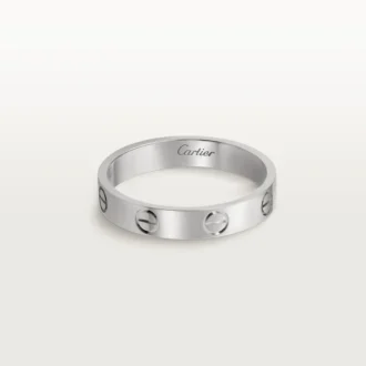 Love vielsesring – hvidguld – Cartier