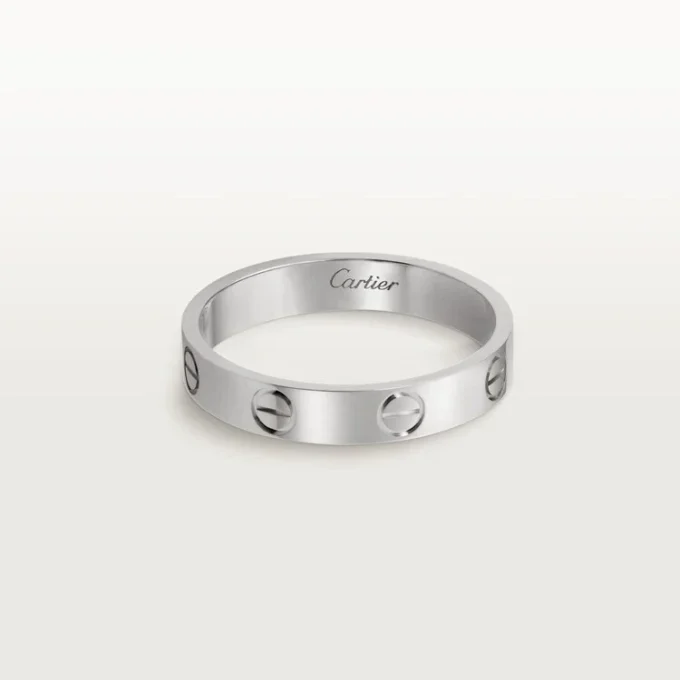Love vielsesring – hvidguld – Cartier Love vielsesring – hvidguld – Cartier