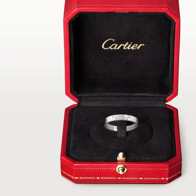 Love vielsesring – hvidguld – Cartier Love vielsesring – hvidguld – Cartier