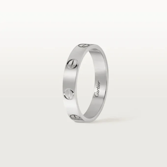 Love vielsesring – hvidguld – Cartier Love vielsesring – hvidguld – Cartier