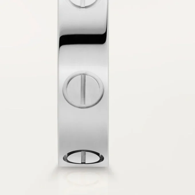 Love vielsesring – hvidguld – Cartier Love vielsesring – hvidguld – Cartier