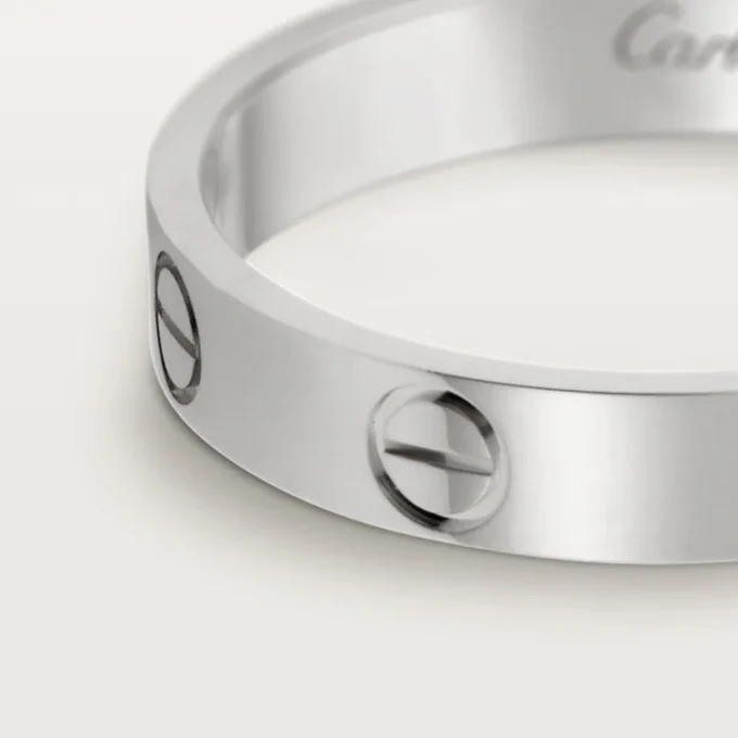 Love vielsesring – hvidguld – Cartier Love vielsesring – hvidguld – Cartier