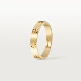 Love vielsesring i gult guld, lille model | Cartier Us