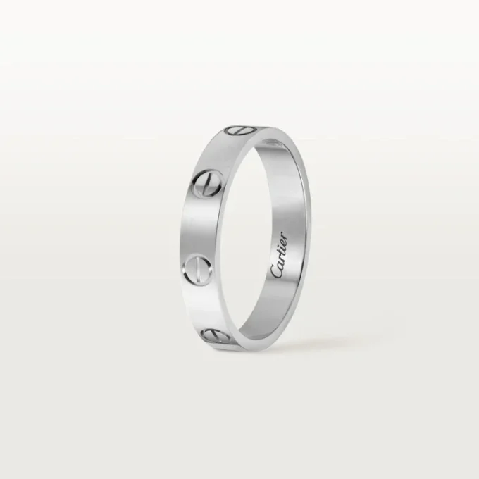 Love vielsesring – platin – Cartier Love vielsesring – platin – Cartier