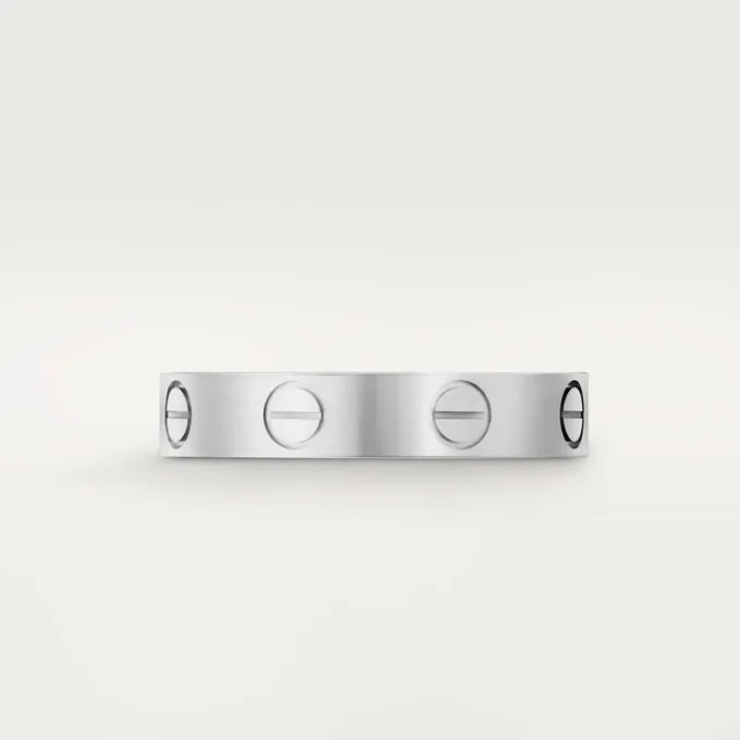 Love vielsesring – platin – Cartier Love vielsesring – platin – Cartier
