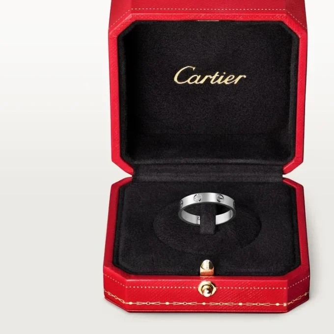 Love vielsesring – platin – Cartier Love vielsesring – platin – Cartier
