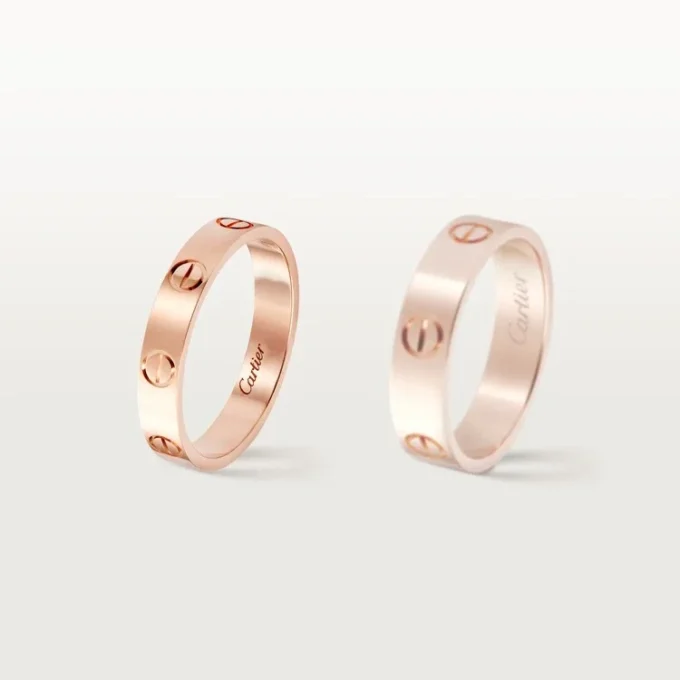 Love vielsesring – rosa guld – Cartier Love vielsesring – rosa guld – Cartier