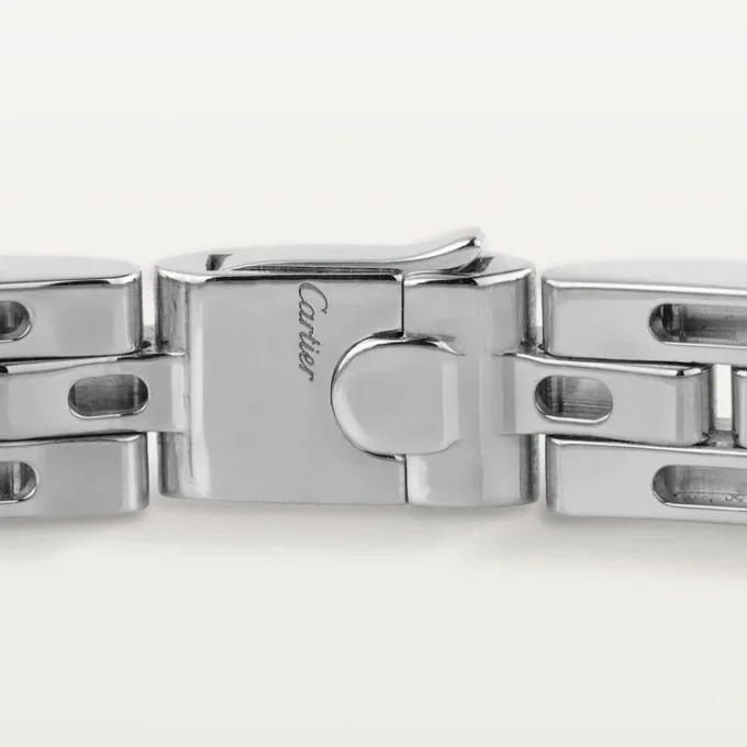 Maillon Panthere armbånd, tredobbelt række, pavé Maillon Panthere armbånd, tredobbelt række, pavé