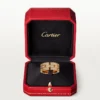 Maillon Panthere-ring, 3 rækker med halve diamanter – rosa guld, diamanter – Cartier Maillon Panthere-ring, 3 rækker med halve diamanter – rosa guld, diamanter – Cartier