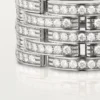 Maillon Panthere-ring, fem rækker, pavé Maillon Panthere-ring, fem rækker, pavé