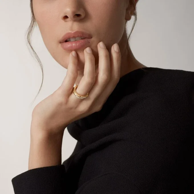 Maillon Panthere-ring – Gult guld, diamanter – Cartier Maillon Panthere-ring – Gult guld, diamanter – Cartier