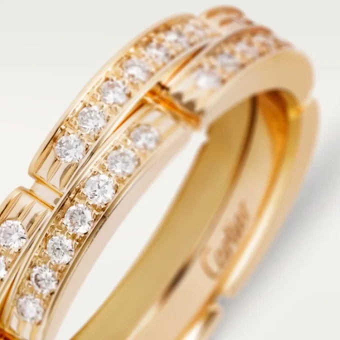 Maillon Panthere-ring – Gult guld, diamanter – Cartier Maillon Panthere-ring – Gult guld, diamanter – Cartier