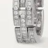 Maillon Panthere-ring, tredobbelt række, pavé Maillon Panthere-ring, tredobbelt række, pavé
