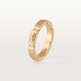 Maillon Panthere vielsesring – Gult guld – Cartier