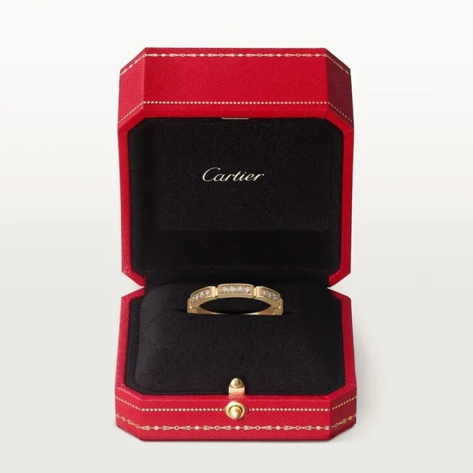 Maillon Panthere vielsesring – gult guld, diamanter – Cartier Maillon Panthere vielsesring – gult guld, diamanter – Cartier