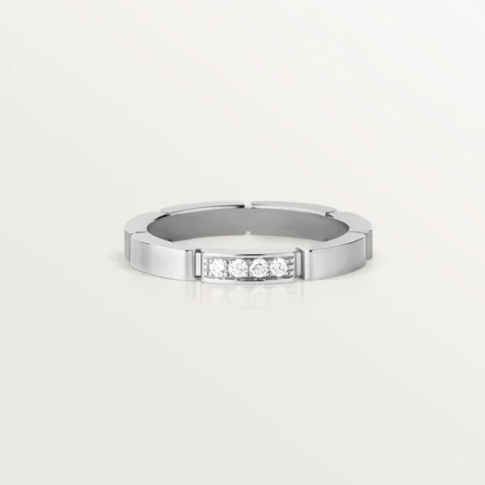 Maillon Panthere vielsesring – hvidguld, diamanter – Cartier Maillon Panthere vielsesring – hvidguld, diamanter – Cartier