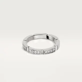 Maillon Panthere vielsesring – hvidguld, diamanter – Cartier Maillon Panthere vielsesring – hvidguld, diamanter – Cartier
