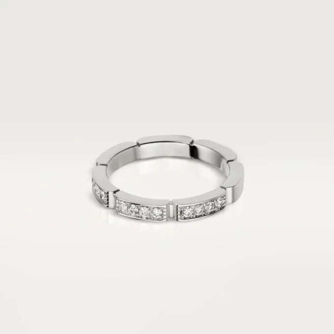 Maillon Panthere vielsesring – hvidguld, diamanter – Cartier Maillon Panthere vielsesring – hvidguld, diamanter – Cartier