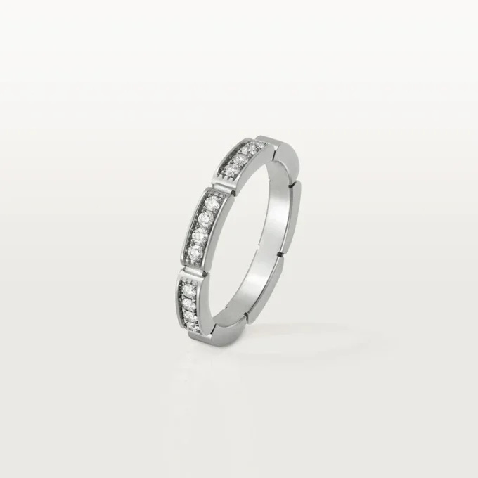 Maillon Panthere vielsesring – hvidguld, diamanter – Cartier Maillon Panthere vielsesring – hvidguld, diamanter – Cartier