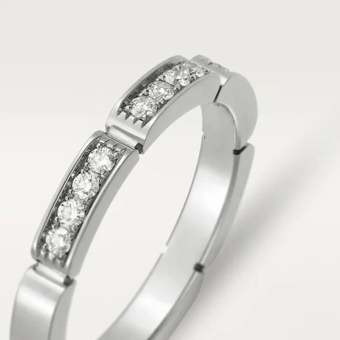 Maillon Panthere vielsesring – hvidguld, diamanter – Cartier Maillon Panthere vielsesring – hvidguld, diamanter – Cartier
