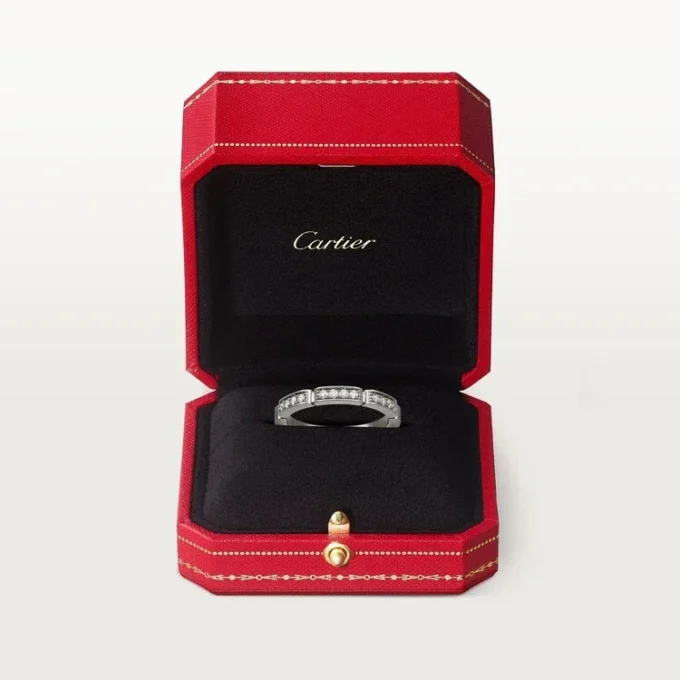 Maillon Panthere vielsesring – hvidguld, diamanter – Cartier Maillon Panthere vielsesring – hvidguld, diamanter – Cartier