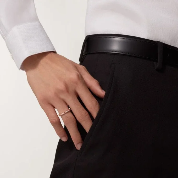 Maillon Panthere vielsesring – rosa guld, diamanter – Cartier Maillon Panthere vielsesring – rosa guld, diamanter – Cartier