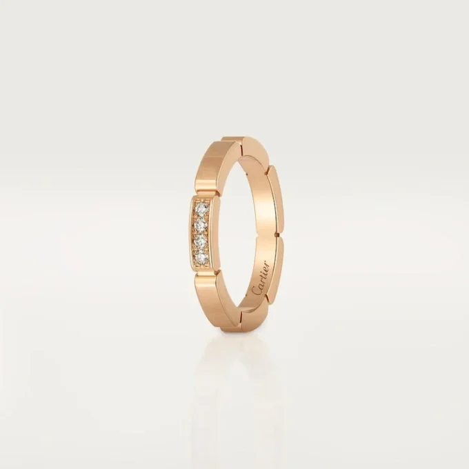 Maillon Panthere vielsesring – rosa guld, diamanter – Cartier Maillon Panthere vielsesring – rosa guld, diamanter – Cartier