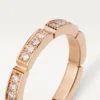 Maillon Panthere vielsesring – rosa guld, diamanter – Cartier Maillon Panthere vielsesring – rosa guld, diamanter – Cartier