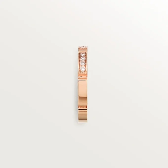 Maillon Panthere vielsesring – rosa guld, diamanter – Cartier Maillon Panthere vielsesring – rosa guld, diamanter – Cartier