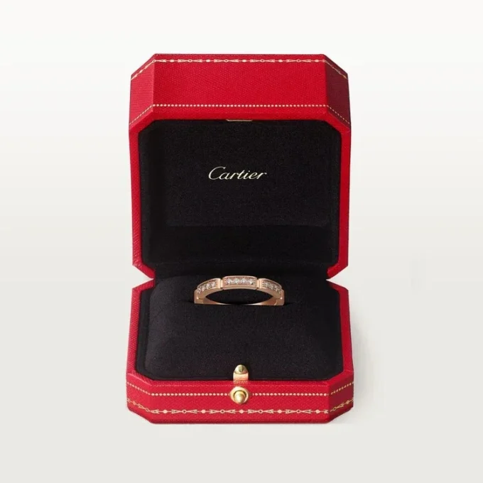 Maillon Panthere vielsesring – rosa guld, diamanter – Cartier Maillon Panthere vielsesring – rosa guld, diamanter – Cartier