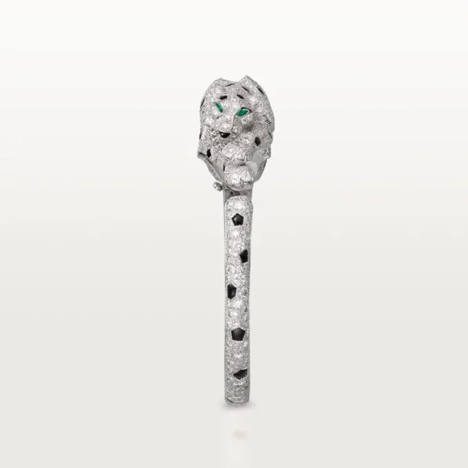 Panthere De Cartier armbånd, pavé Panthere De Cartier armbånd, pavé