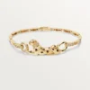 Panthere De Cartier armbånd – gult guld, lak, diamant, tsavorit-granat, onyx – Cartier Panthere De Cartier armbånd – gult guld, lak, diamant, tsavorit-granat, onyx – Cartier